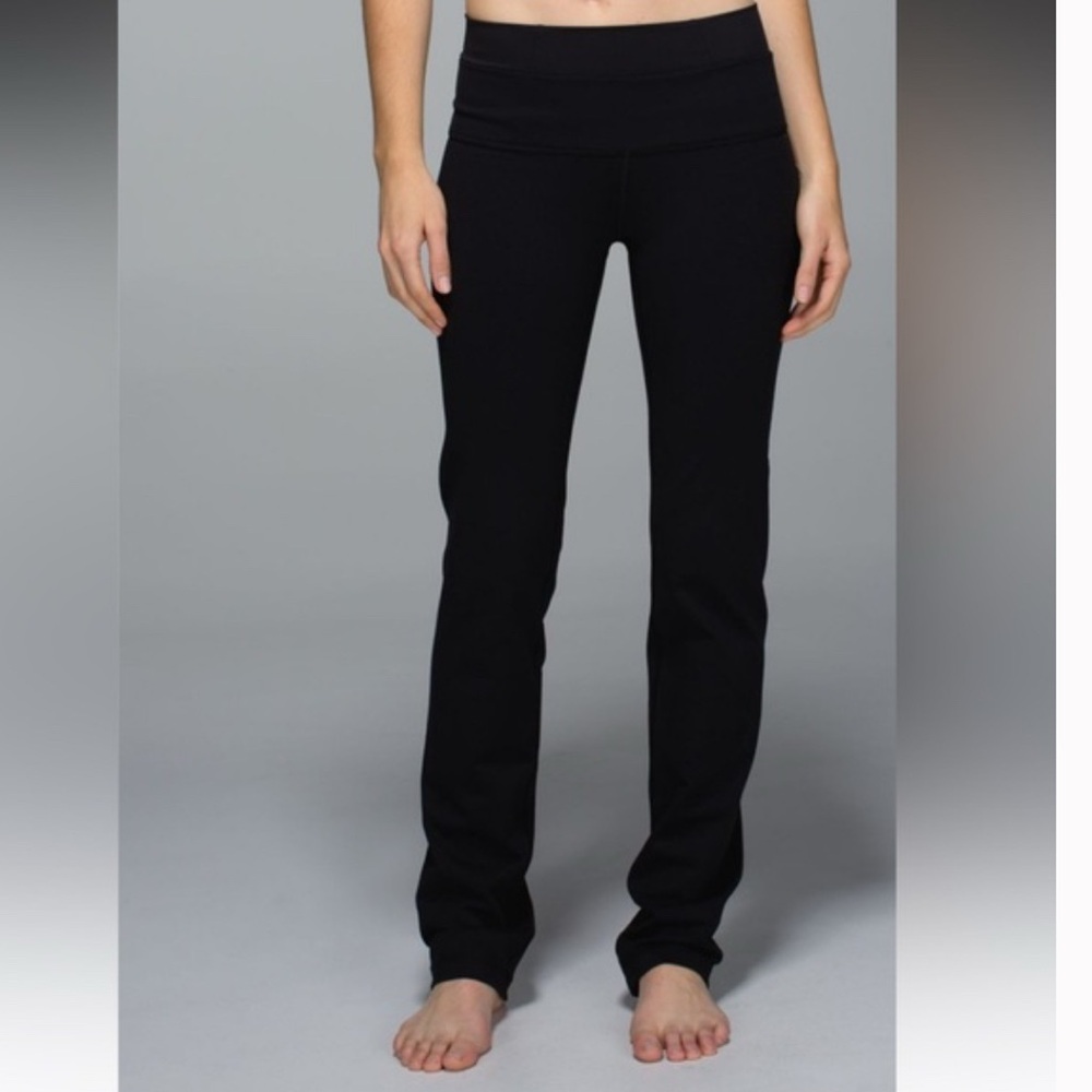 Lululemon Athletica Black Straight Up Pants